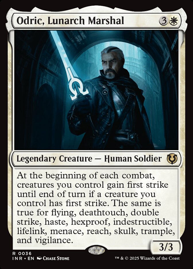 Odric, Lunarch Marshal card front