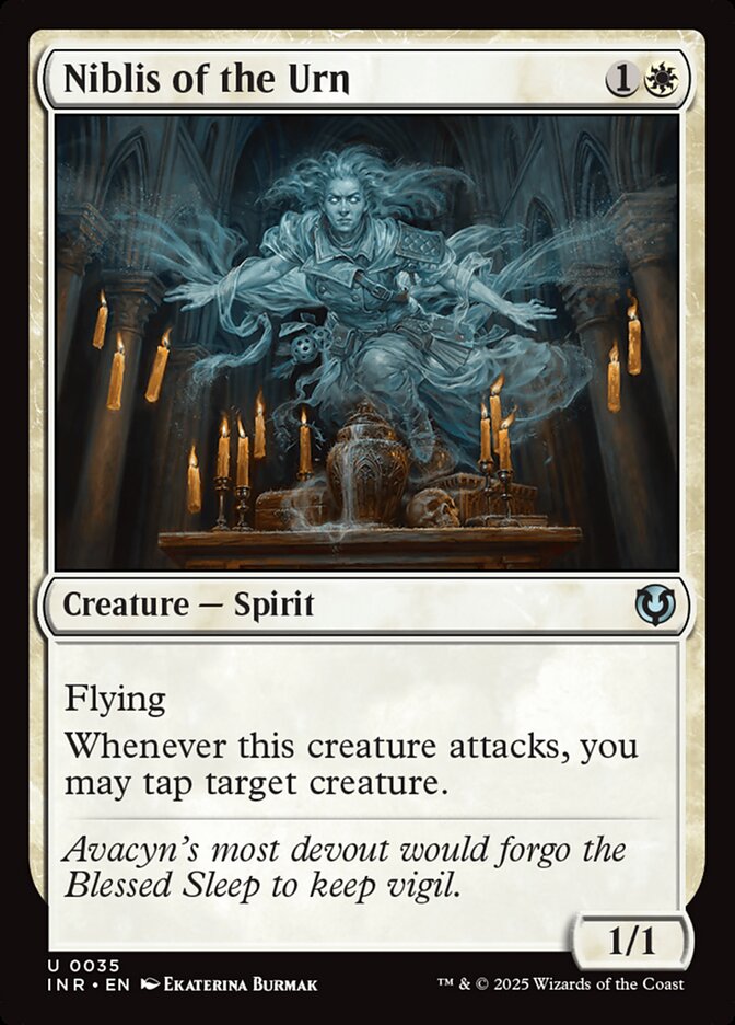 Niblis of the Urn card front