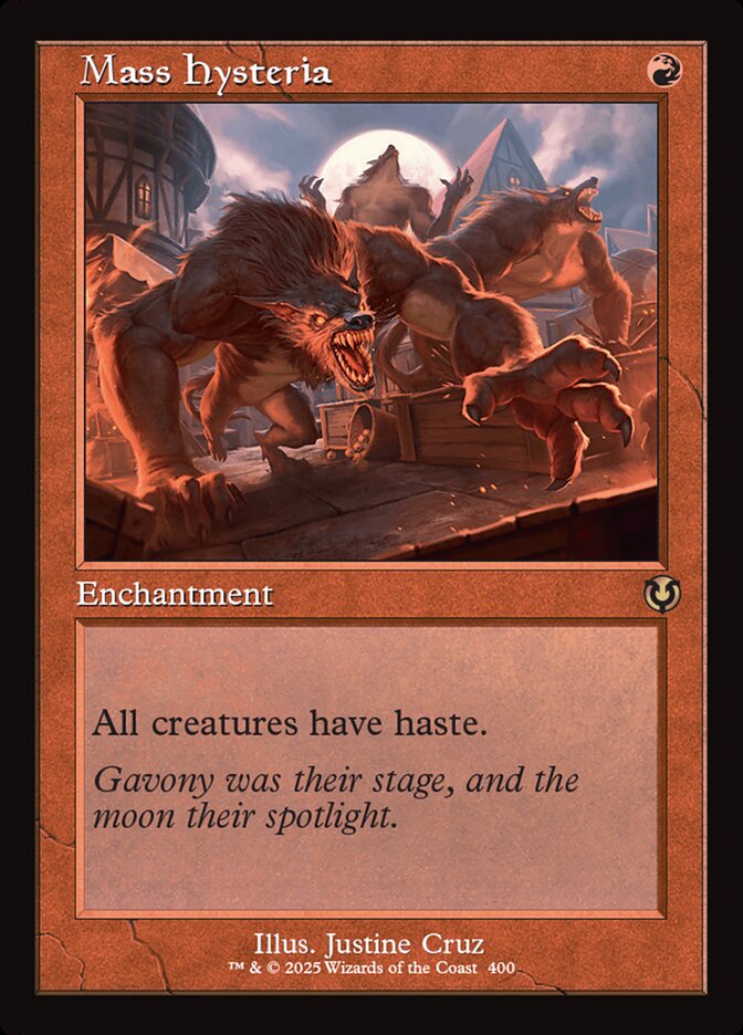 Mass Hysteria card front