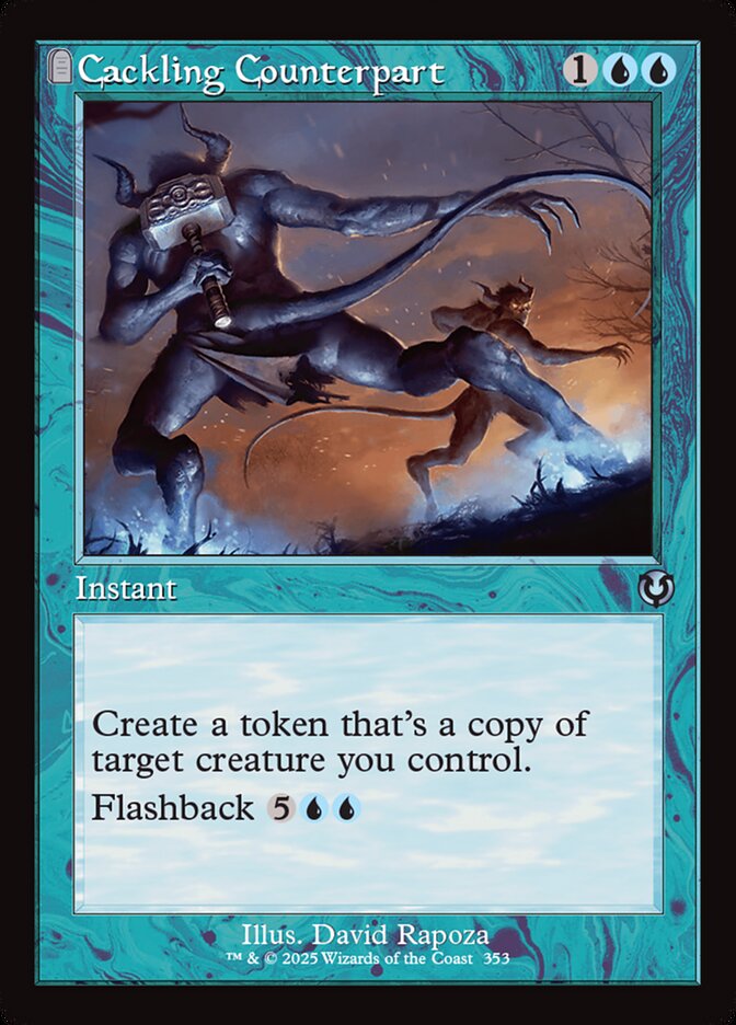 Cackling Counterpart card front