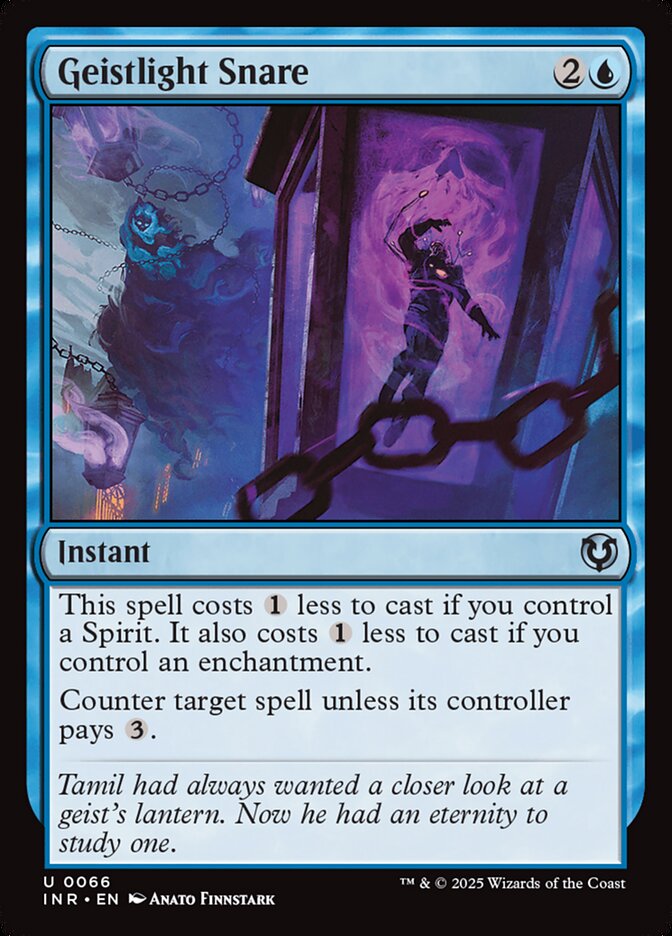 Geistlight Snare card front