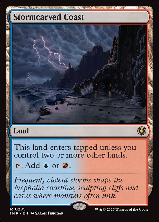 Stormcarved Coast card front