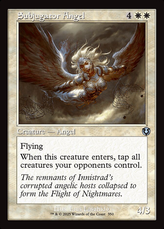 Subjugator Angel card front