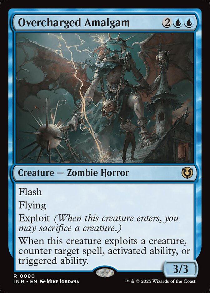 Overcharged Amalgam card front