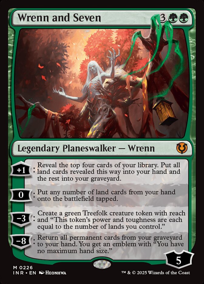 Wrenn and Seven card front