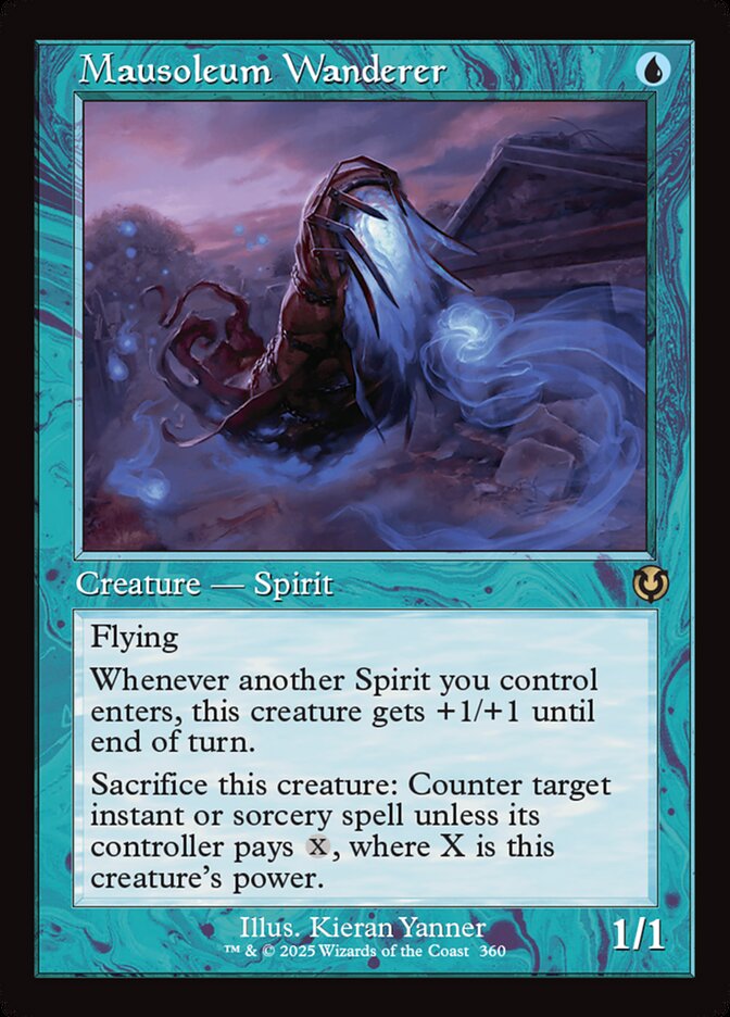 Mausoleum Wanderer card front