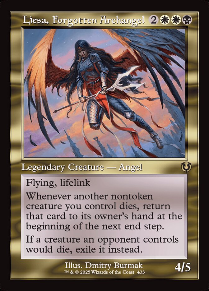 Liesa, Forgotten Archangel card front
