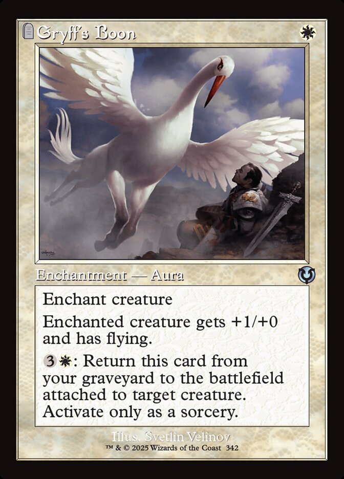 Gryff's Boon card front