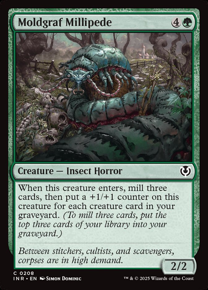 Moldgraf Millipede card front