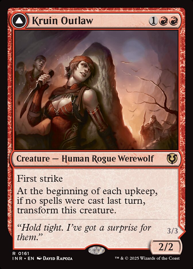 Kruin Outlaw card front