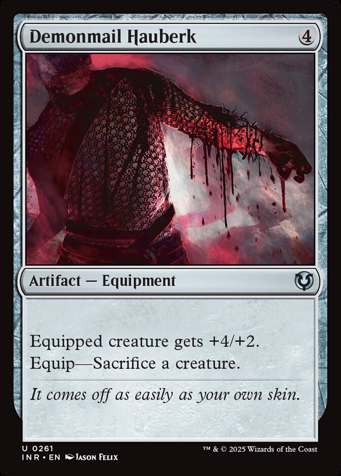 Demonmail Hauberk card front