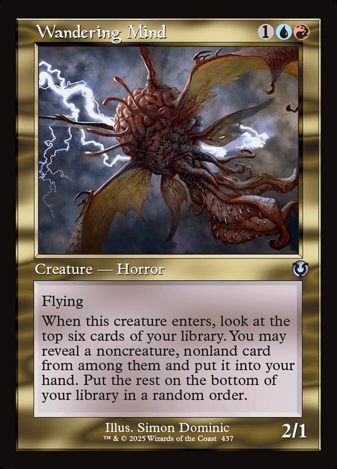 Wandering Mind card front