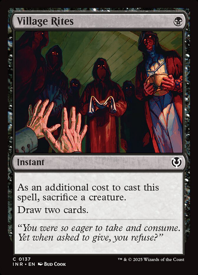 Village Rites card front