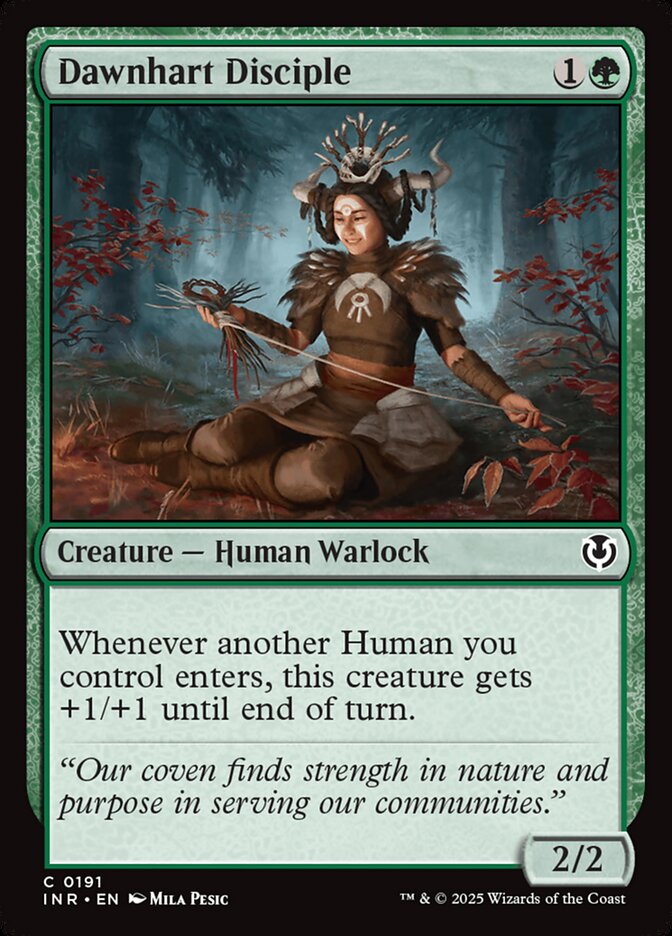 Dawnhart Disciple card front