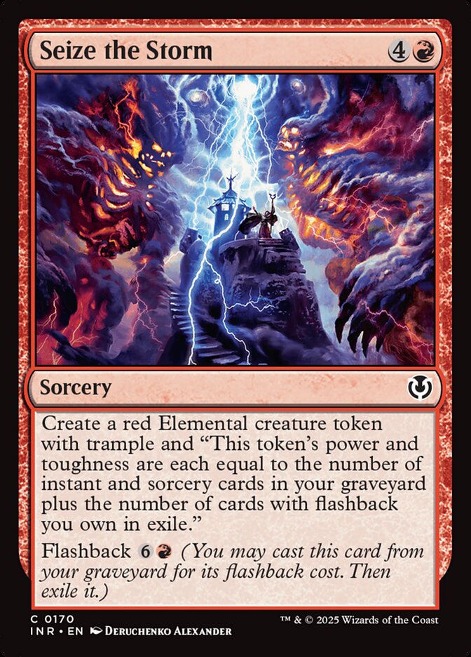 Seize the Storm card front