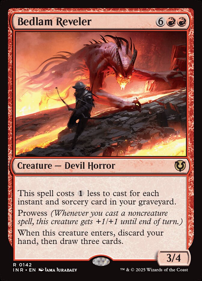 Bedlam Reveler card front