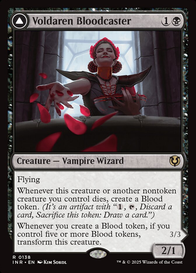 Voldaren Bloodcaster card front