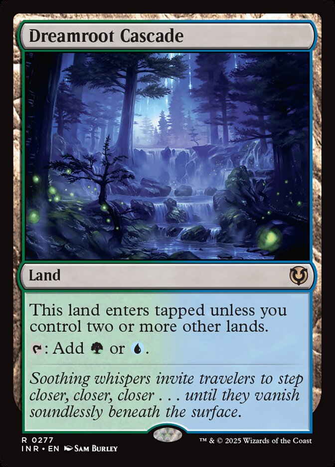 Dreamroot Cascade card front