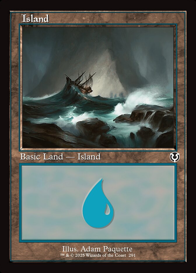 Island card front