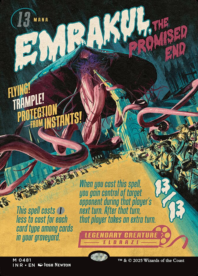 Emrakul, the Promised End card front