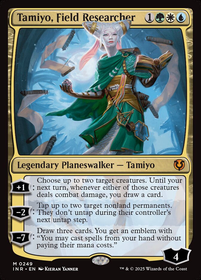 Tamiyo, Field Researcher card front
