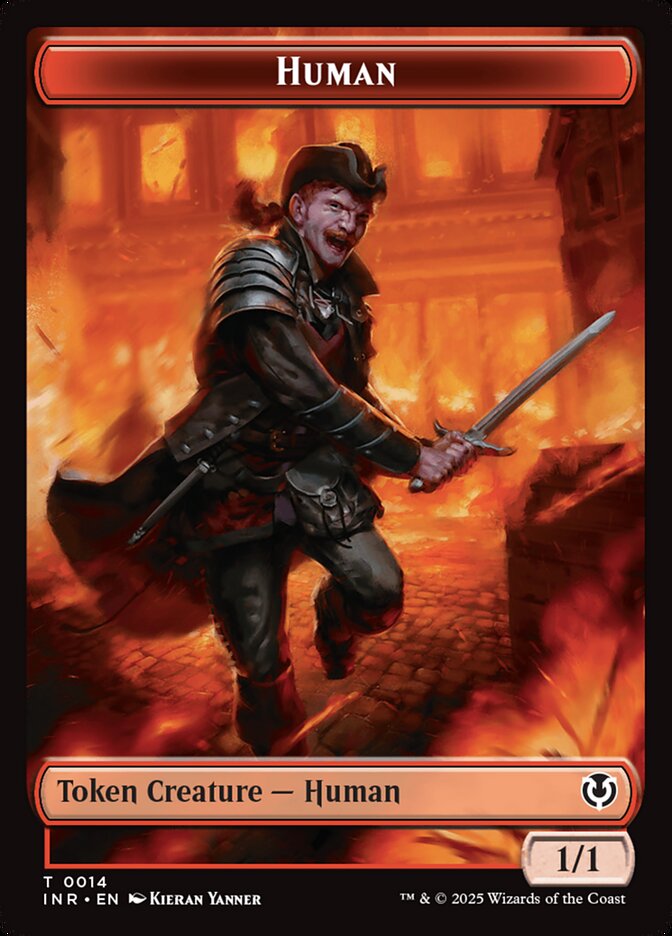 Human card front