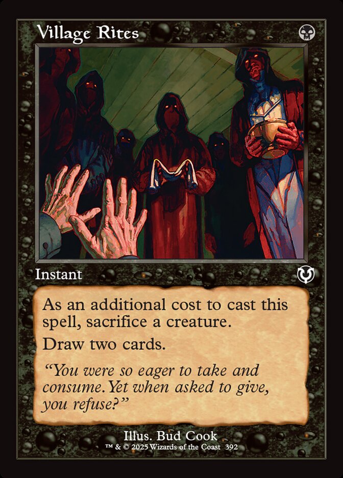 Village Rites card front