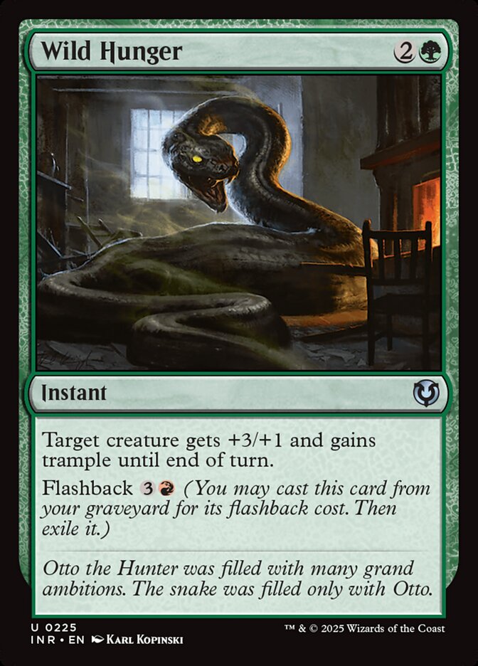 Wild Hunger card front