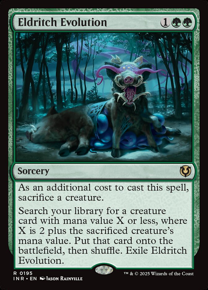 Eldritch Evolution card front