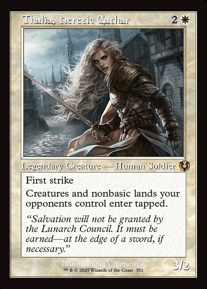Thalia, Heretic Cathar card front
