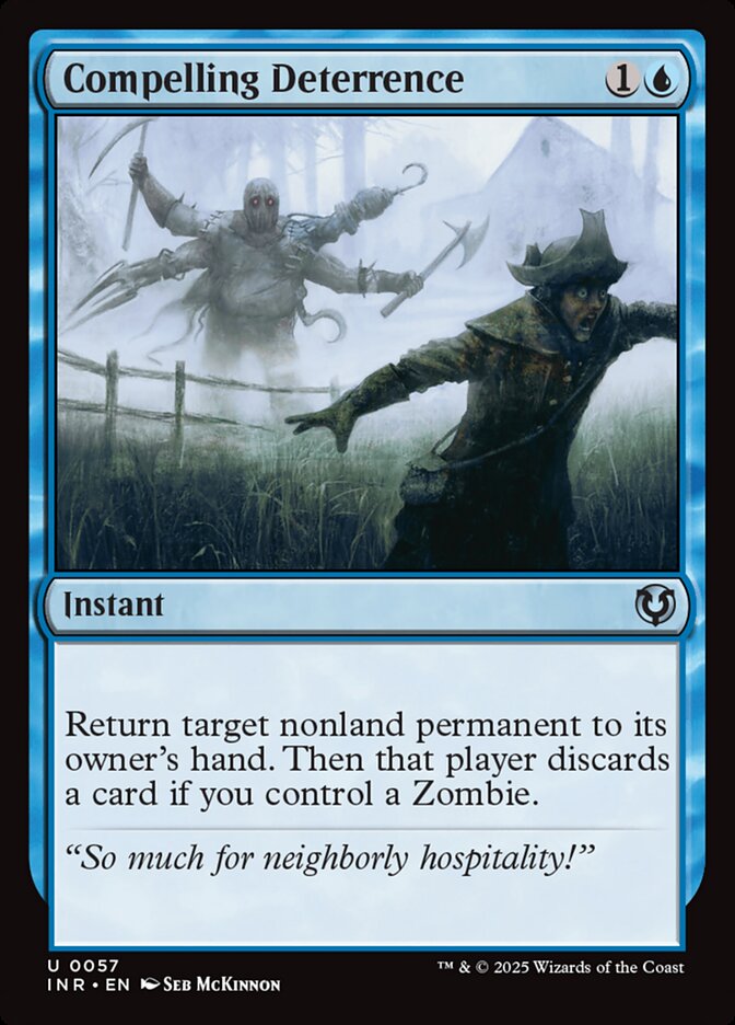 Compelling Deterrence card front