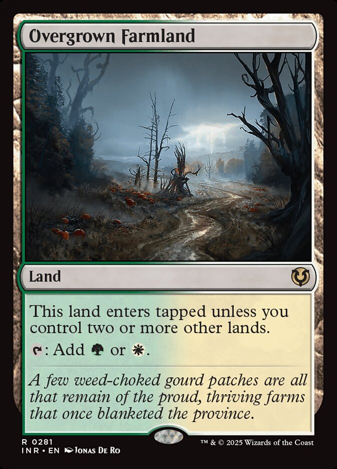 Overgrown Farmland card front