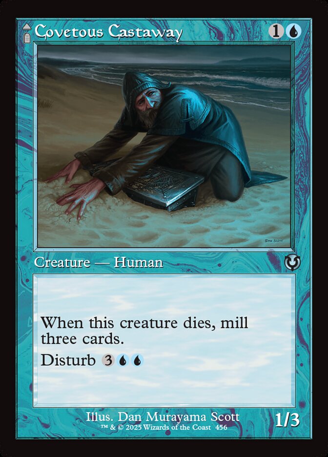 Covetous Castaway card front