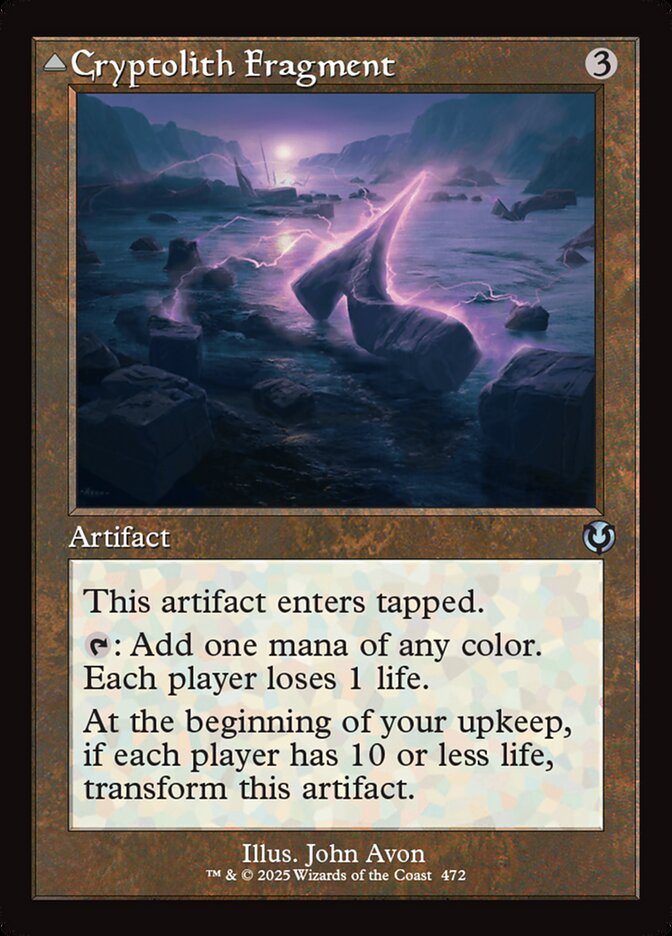 Cryptolith Fragment card front