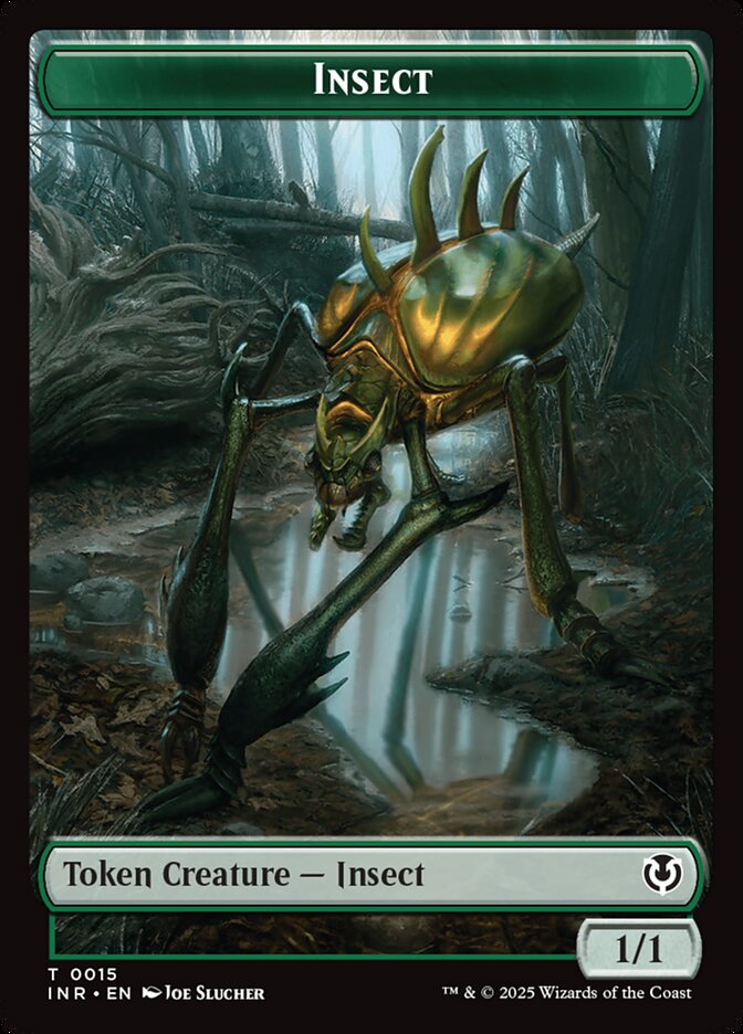 Insect card front
