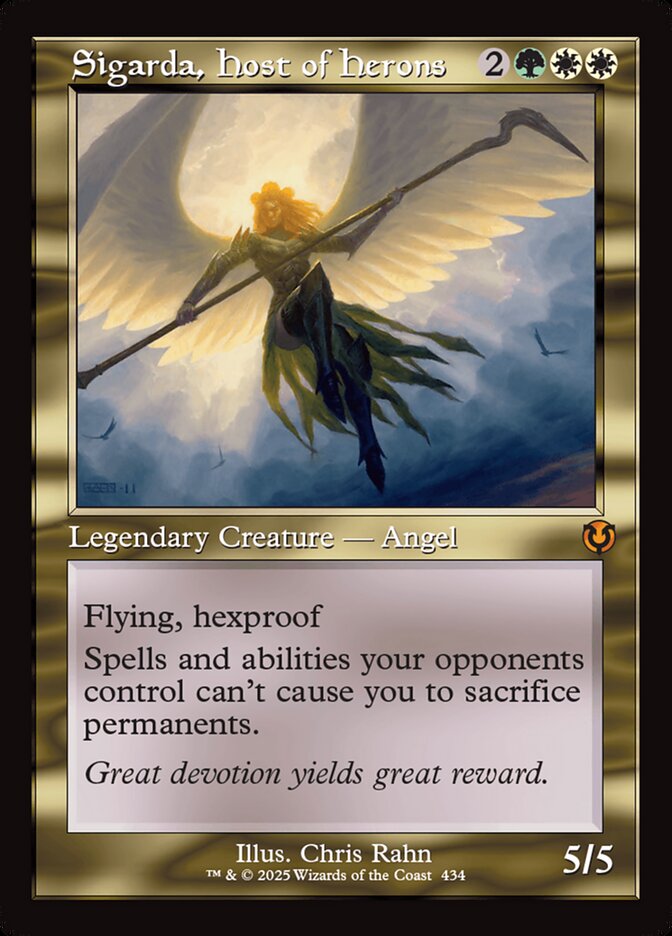 Sigarda, Host of Herons card front