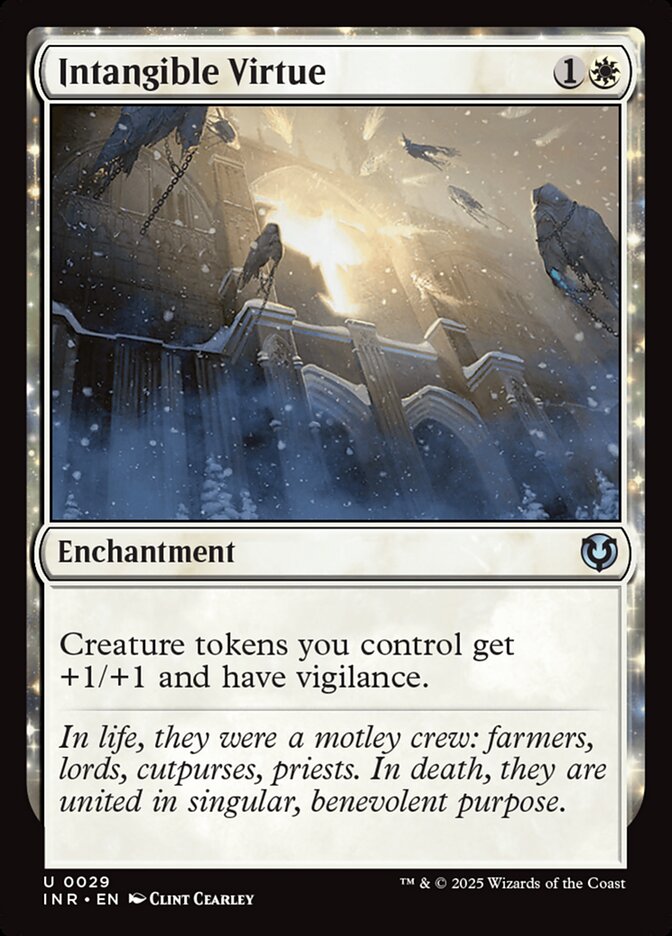 Intangible Virtue card front