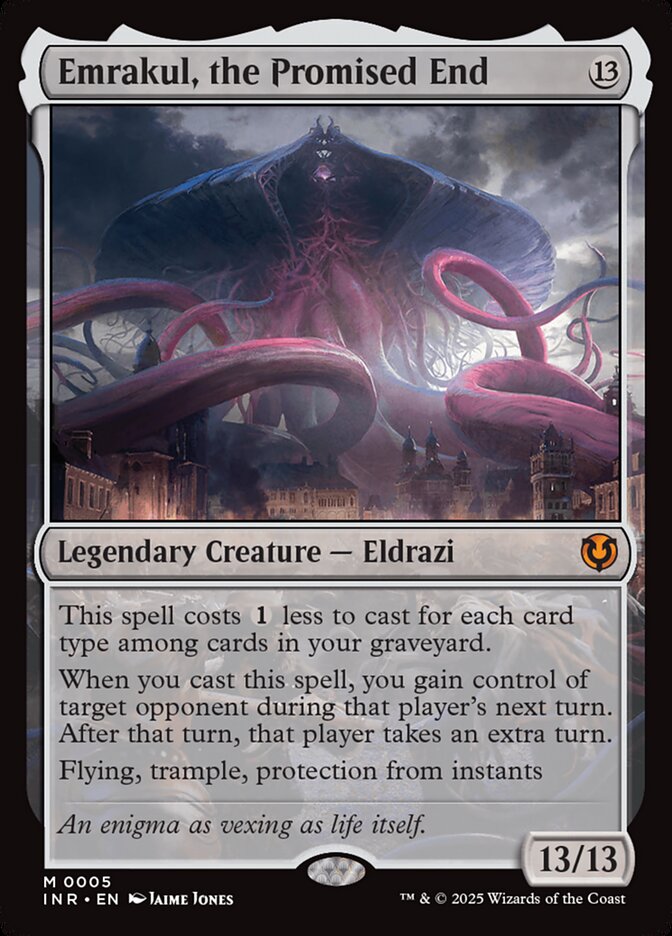 Emrakul, the Promised End card front
