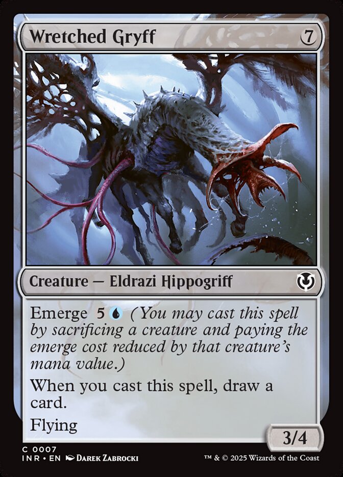 Wretched Gryff card front