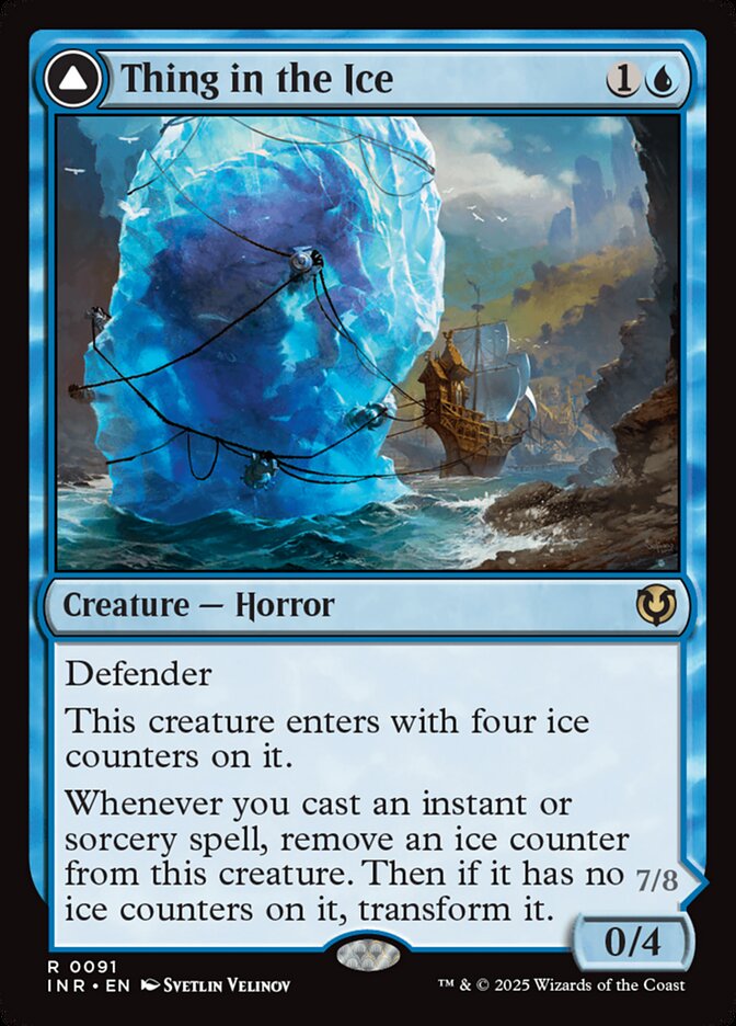 Thing in the Ice card front