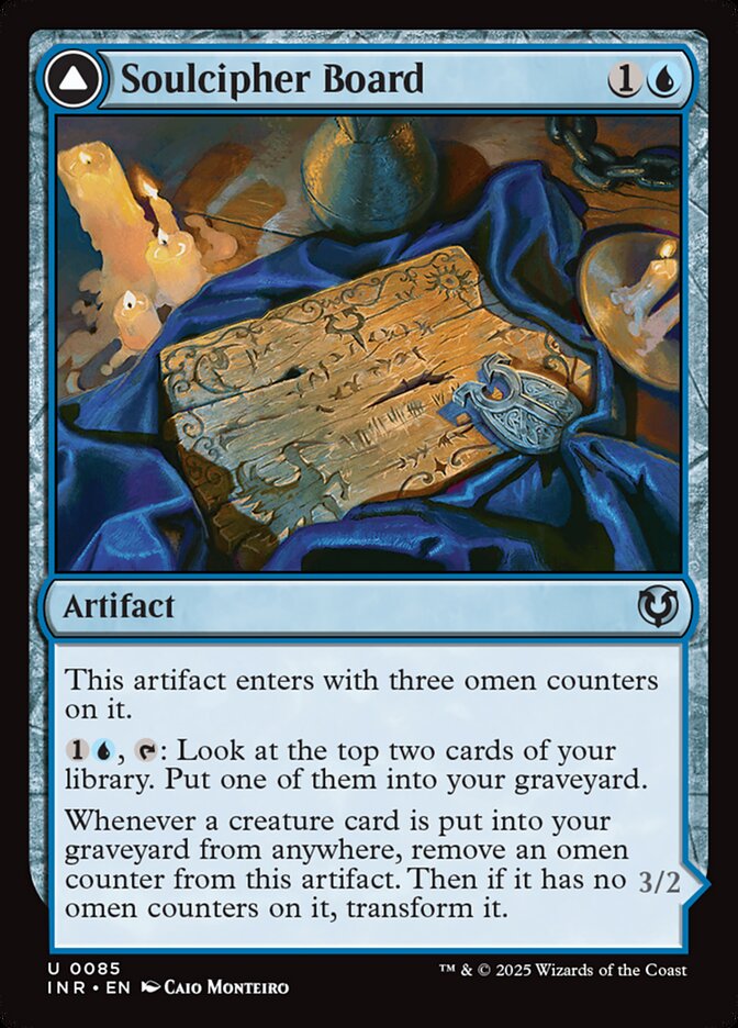 Soulcipher Board card front