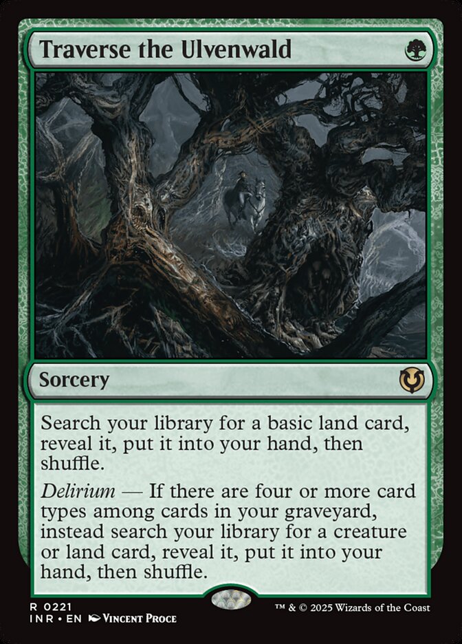 Traverse the Ulvenwald card front