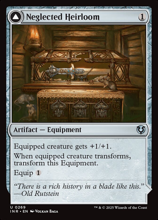 Neglected Heirloom card front