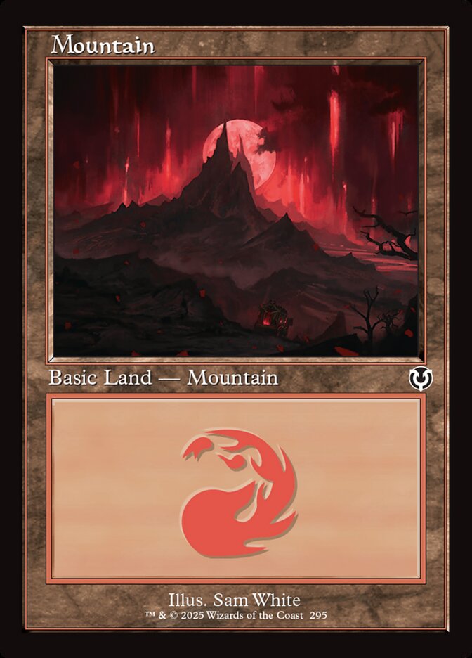 Mountain card front
