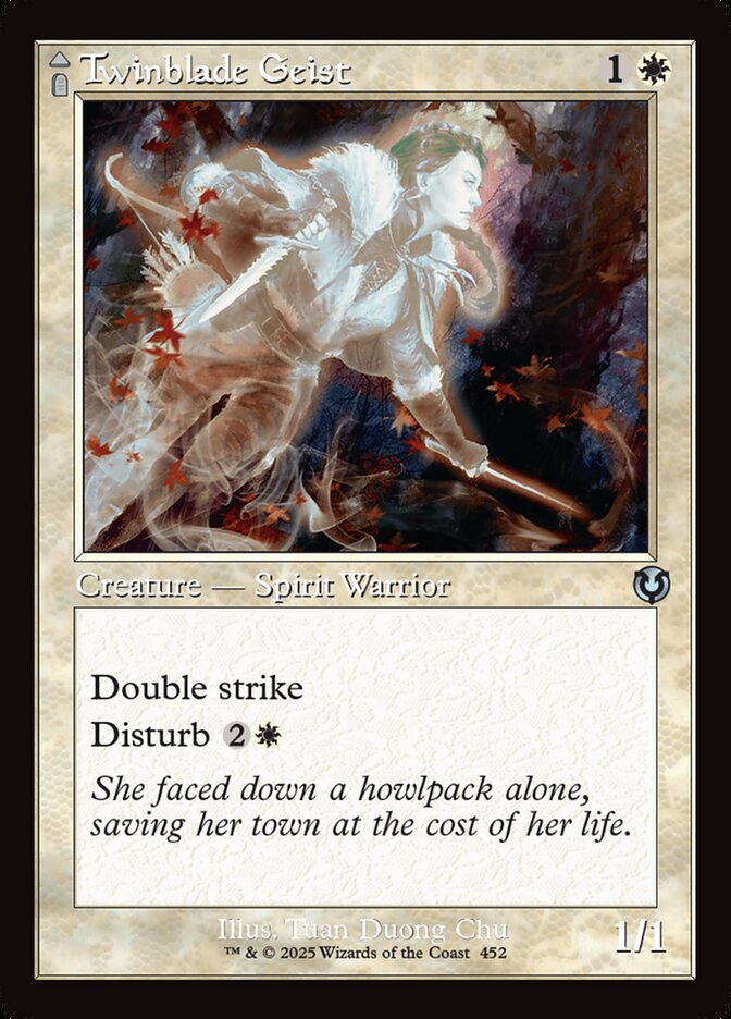 Twinblade Geist card front
