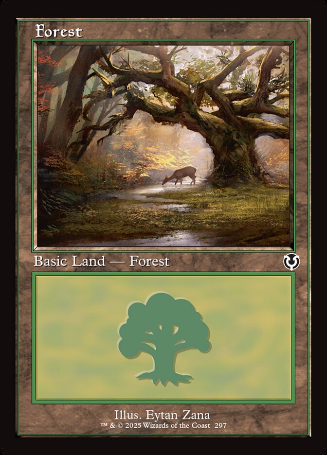 Forest card front