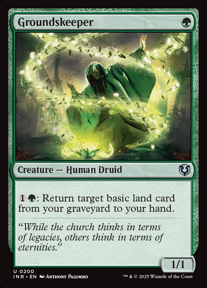 Groundskeeper card front