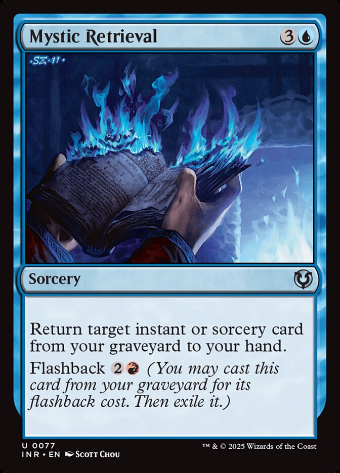 Mystic Retrieval card front