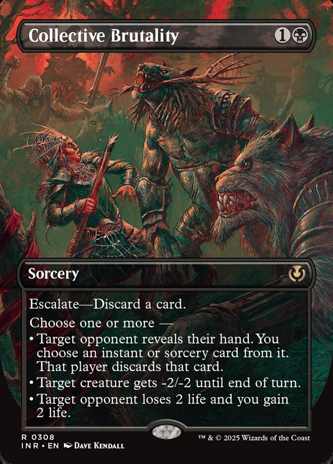 Collective Brutality card front
