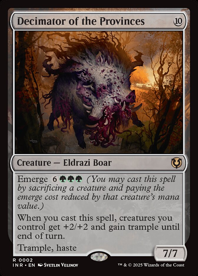Decimator of the Provinces card front